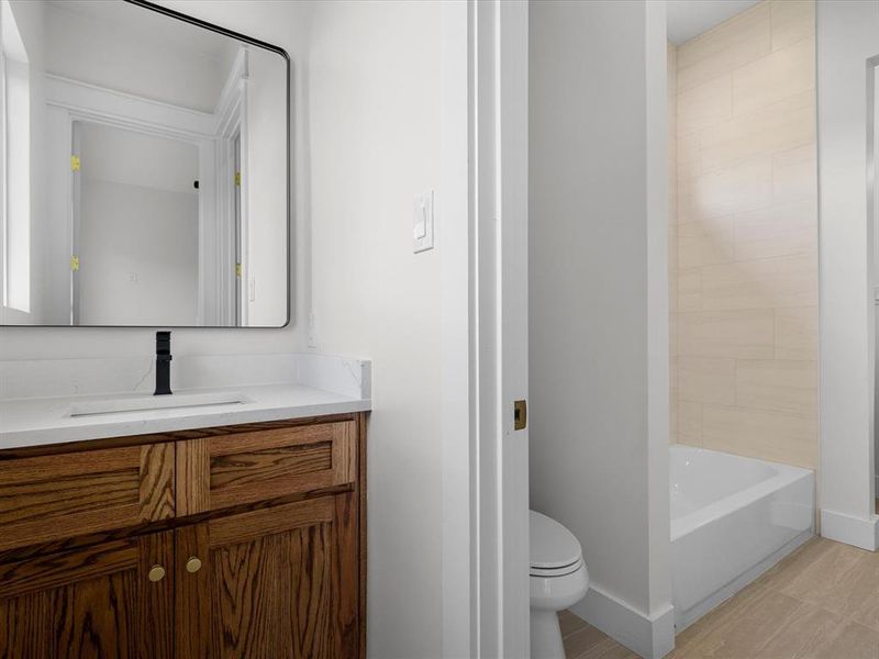 Furnished interior view inside a new home in , Fort Worth (Image 19). Furnished interior view inside a new home in , Fort Worth (Image 19).