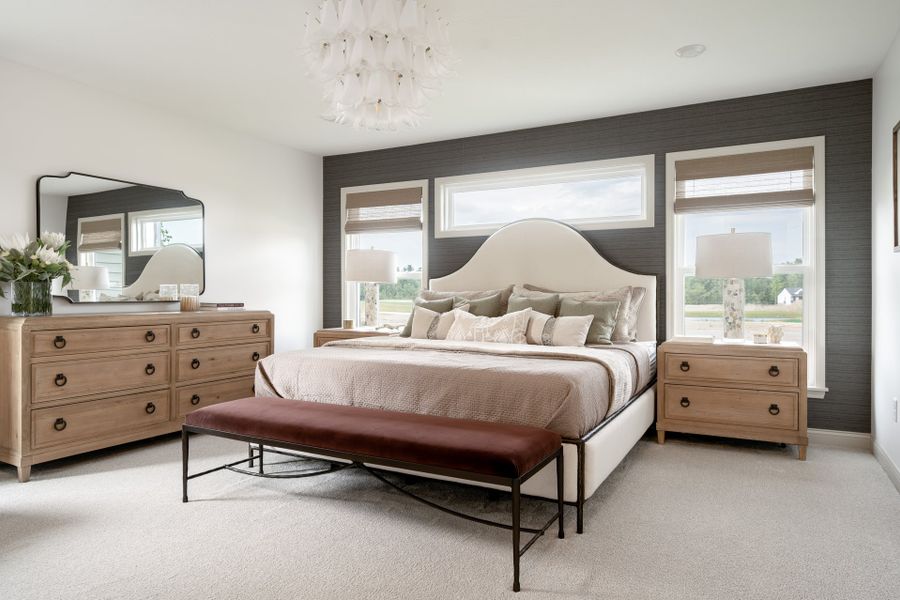 Representative furnished interior of a home built from the Avery by Fischer Homes in Twin Lakes, Hoschton (Image 35).