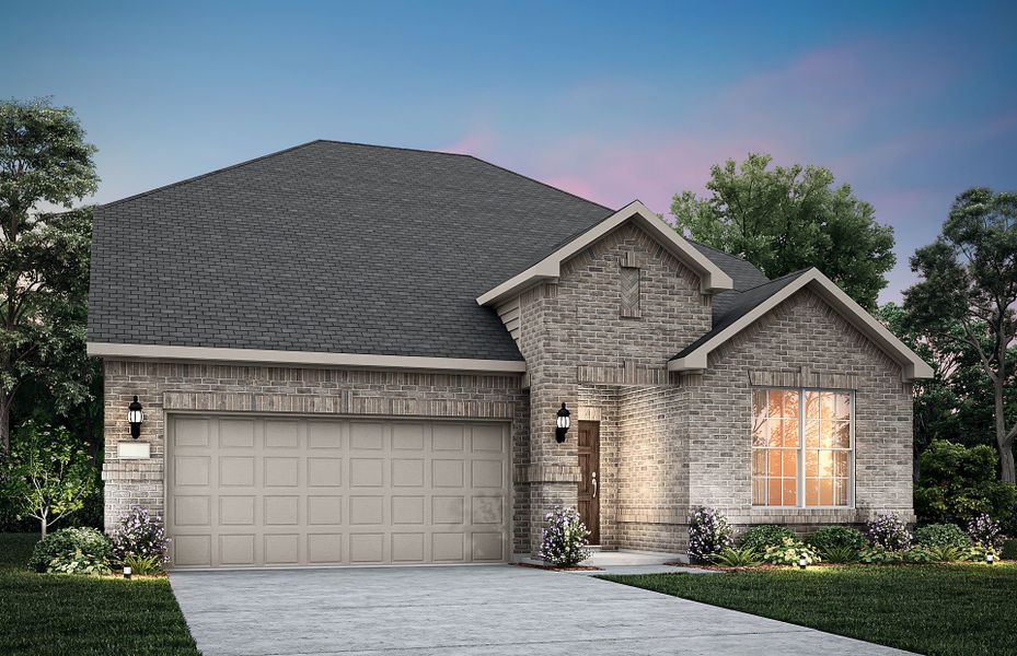 Representative exterior photo of a completed home built from the Keller by Pulte Homes in Wilson Creek Meadows, Celina, TX (Image 26). Representative exterior photo of a completed home built from the Keller by Pulte Homes in Wilson Creek Meadows, Celina, TX (Image 26).