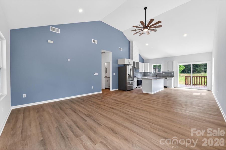 Spacious, unfurnished interior of a new home in , Cherryville (Image 25).
