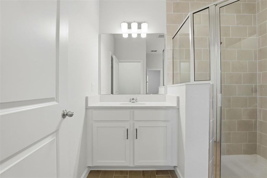 Furnished interior view inside a new home in Lakewood Park, Deland (Image 19). Furnished interior view inside a new home in Lakewood Park, Deland (Image 19).