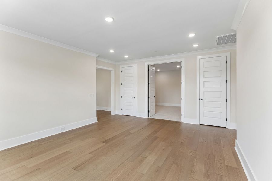 Representative unfurnished interior of a home built from the Harrington by John Wieland in Willow Ridge, Nolensville (Image 41).