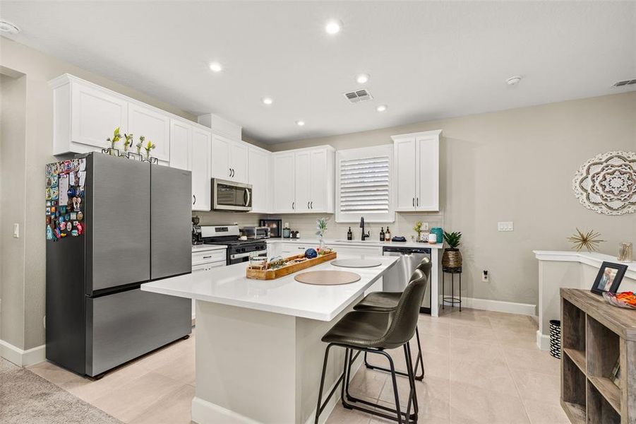 Furnished interior view inside a new home in , Celebration (Image 69).