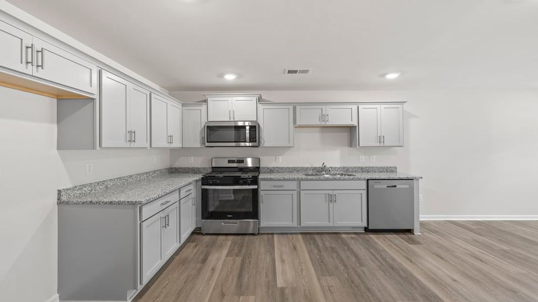 Furnished interior view inside a new home in Cloverdale Hills, Piedmont (Image 8).