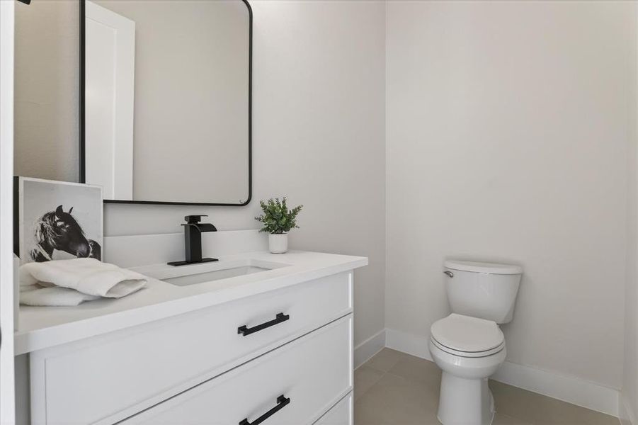 Furnished interior view inside a new home in , Celeste (Image 6).