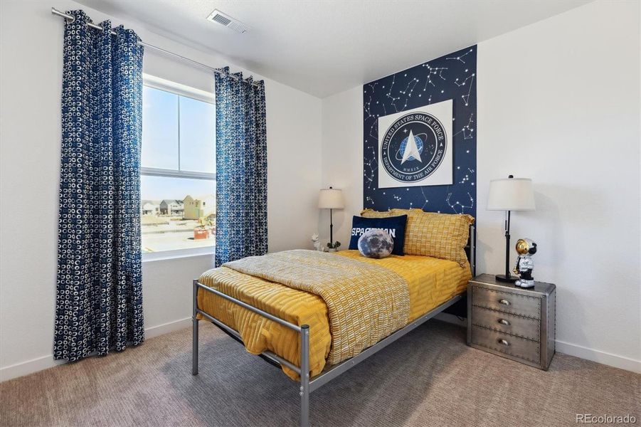 Furnished interior view inside a new home in Horizon Uptown, Aurora (Image 11).