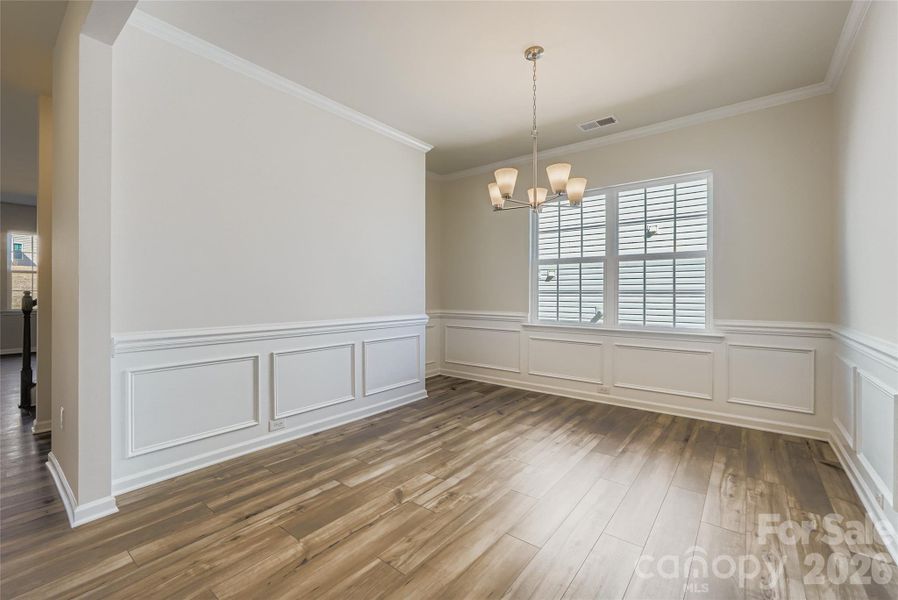 Spacious, unfurnished interior of a new home in Shannon Woods: Walk & Enclave, Maiden (Image 5).