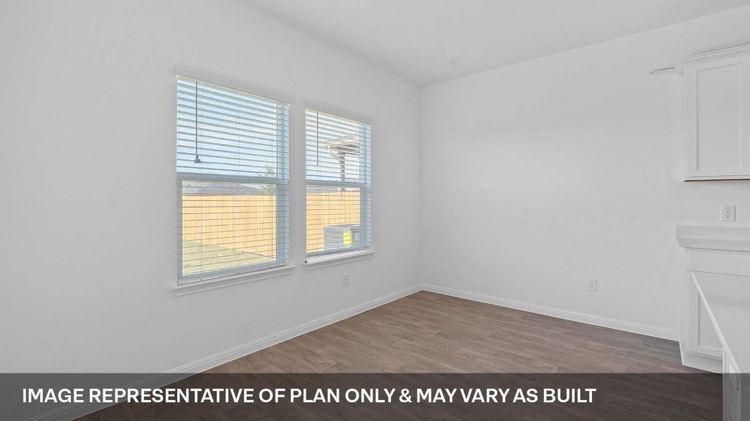 Spacious, unfurnished interior of a new home in Southgrove, Kyle (Image 14).