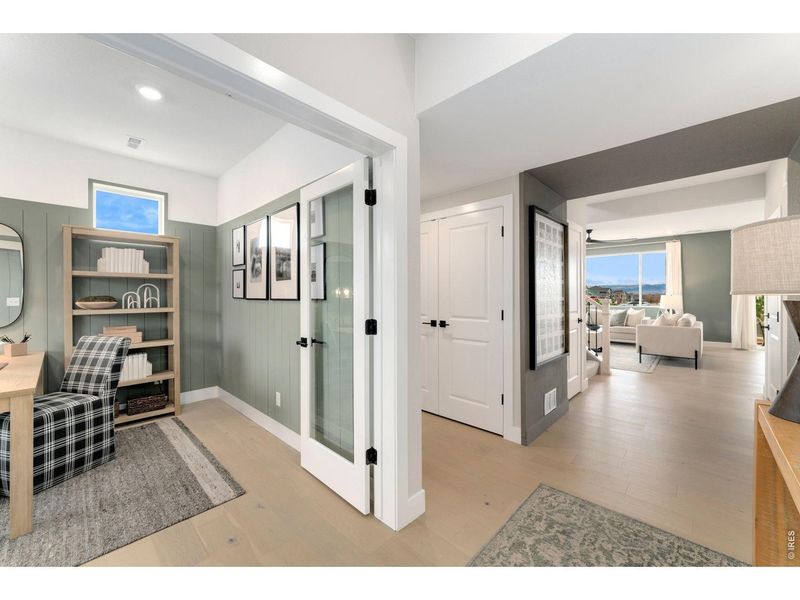 Furnished interior view inside a new home in Hidden Creek, Frederick (Image 5).
