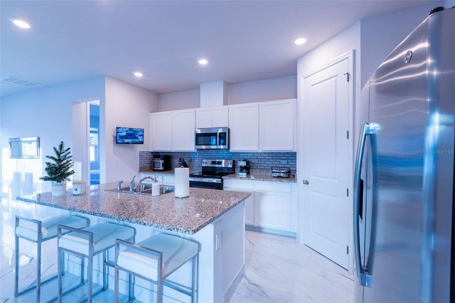 Furnished interior view inside a new home in , St. Cloud (Image 12). Furnished interior view inside a new home in , St. Cloud (Image 12).