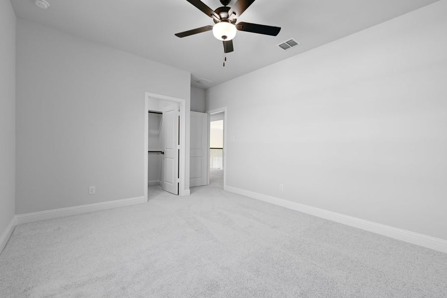 Spacious, unfurnished interior of a new home in The Ranch at Uptown Celina, Celina (Image 19). Spacious, unfurnished interior of a new home in The Ranch at Uptown Celina, Celina (Image 19).
