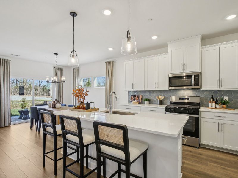 Furnished interior view inside a new home in Greystone - Legacy Series, Smyrna (Image 3).