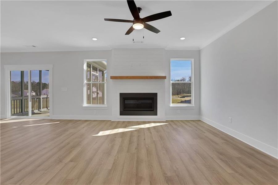 Spacious, unfurnished interior of a new home in Twin Lakes, Hoschton (Image 48).