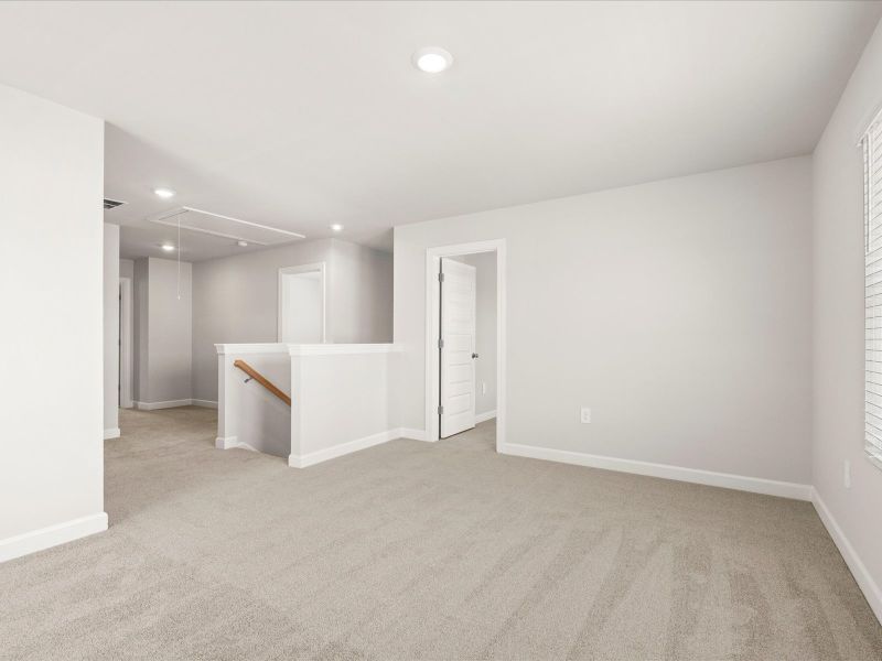 Spacious, unfurnished interior of a new home in Cedar Shoals – Heritage Collection, Piedmont (Image 19).