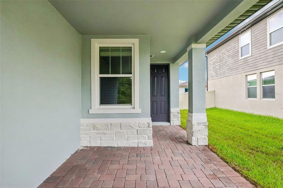 Exterior details and patio area of a home in Villamar - Classic Series, Winter Haven (Image 3). Exterior details and patio area of a home in Villamar - Classic Series, Winter Haven (Image 3).