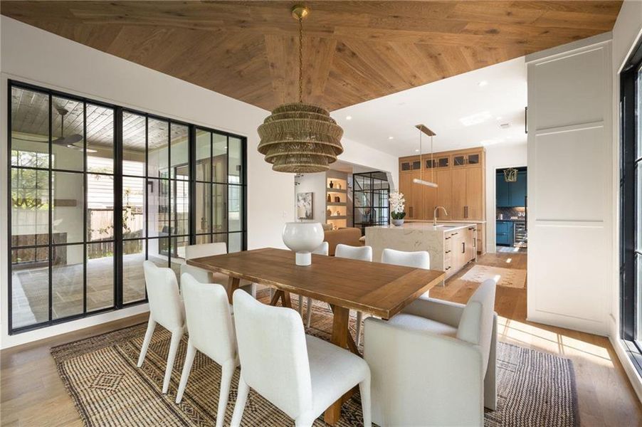 Furnished interior view inside a new home in , Atlanta (Image 9).