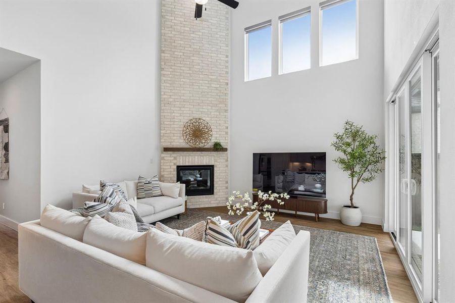 Furnished interior view inside a new home in , Celina (Image 9).