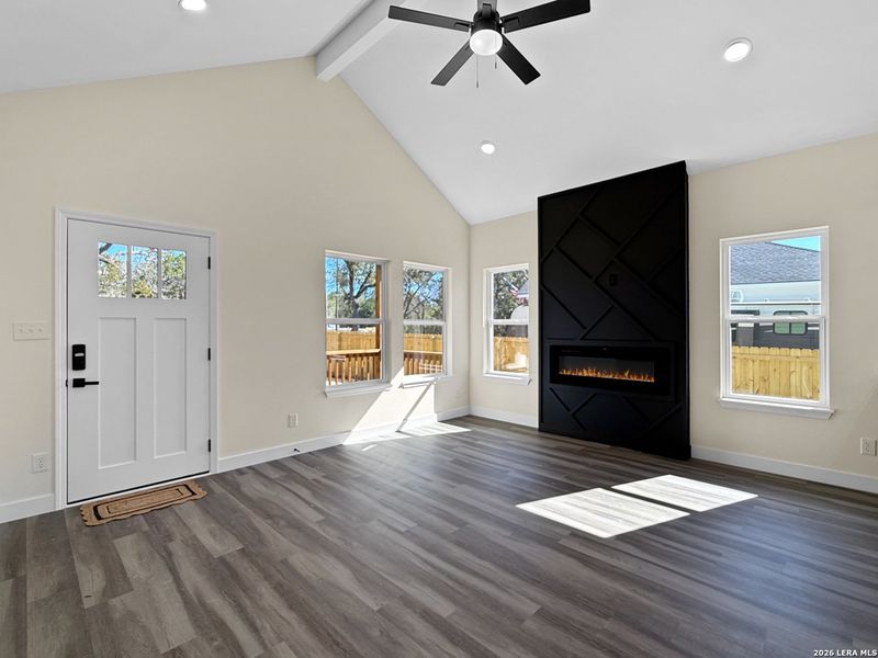 Spacious, unfurnished interior of a new home in , Bandera (Image 11). Spacious, unfurnished interior of a new home in , Bandera (Image 11).