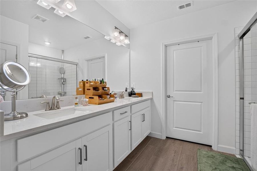 Furnished interior view inside a new home in Southshore Bay Active Adult, Wimauma (Image 17).