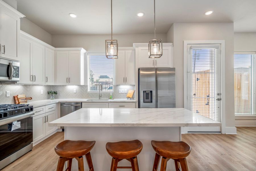 Furnished interior view inside a new home in , Houston (Image 28). Furnished interior view inside a new home in , Houston (Image 28).