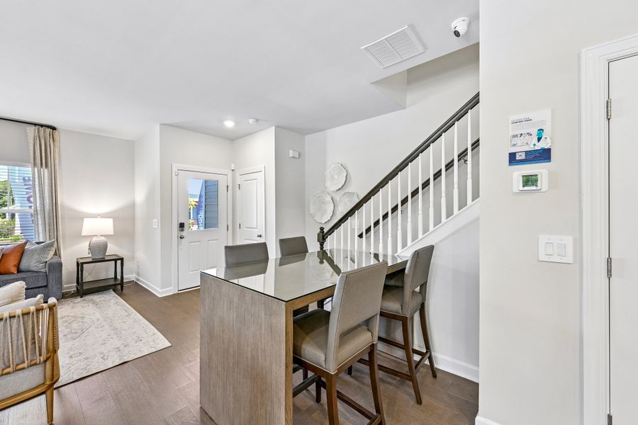 Furnished interior view inside a new home in Crossrail Station, Mooresville (Image 3).