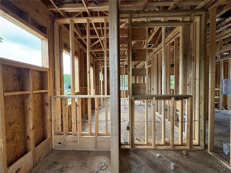 primary bath shower & soaking tub