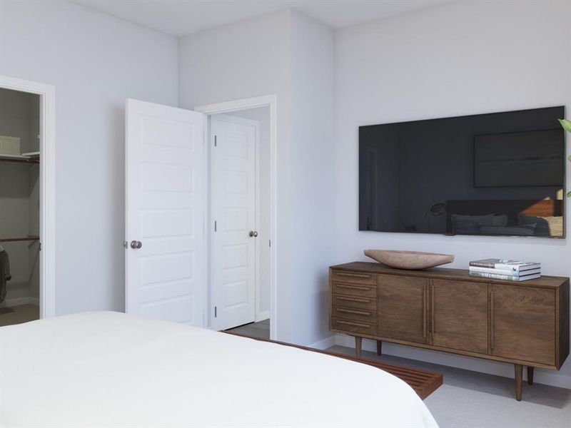 Furnished interior view inside a new home in Christian Meadows, Ennis (Image 10). Furnished interior view inside a new home in Christian Meadows, Ennis (Image 10).