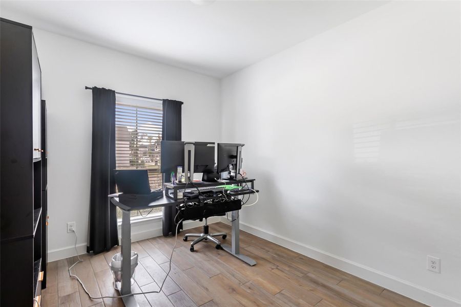 Third Bedroom (currently being used as a second office)