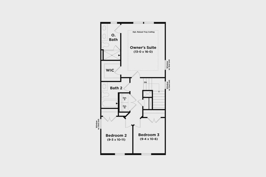 2D floor plan layout of this home in Barrett Pointe, Kennesaw, GA (Image 23). 2D floor plan layout of this home in Barrett Pointe, Kennesaw, GA (Image 23).
