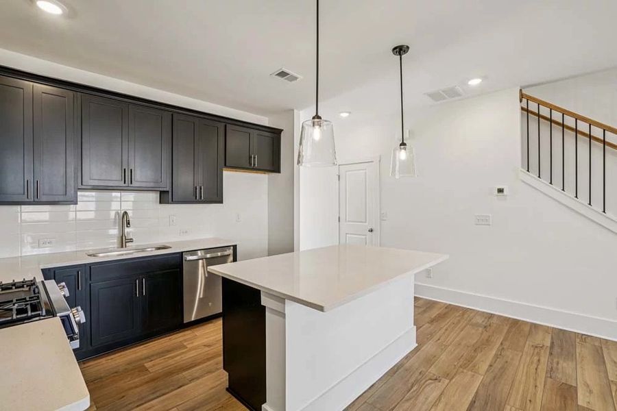 Furnished interior view inside a new home in Park Vue, Atlanta (Image 4). Furnished interior view inside a new home in Park Vue, Atlanta (Image 4).