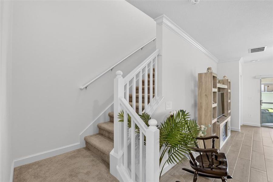 Furnished interior view inside a new home in Southshore Bay Active Adult, Wimauma (Image 34).