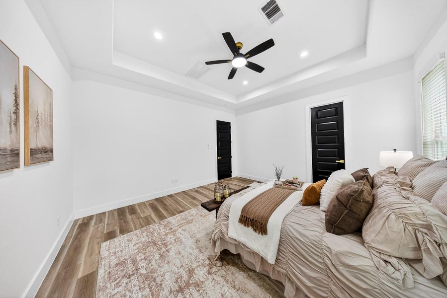 Furnished interior view inside a new home in , New Caney (Image 31).