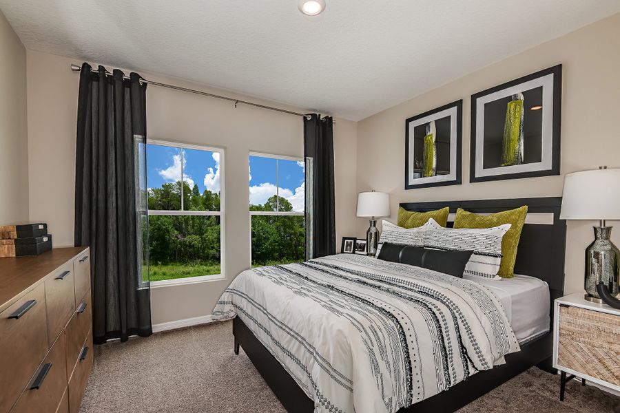 Furnished interior view inside a new home in Scenic Terrace, Haines City (Image 11).