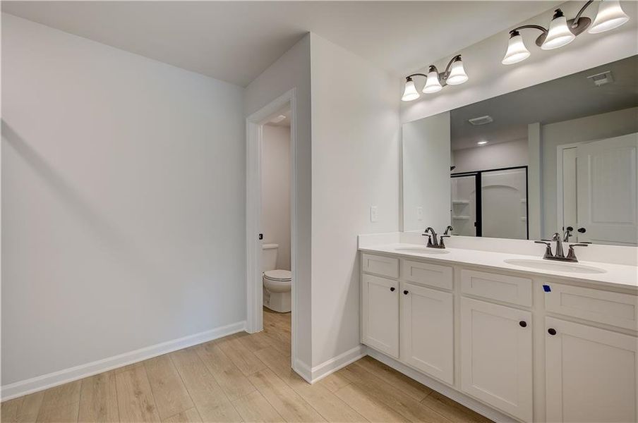 Furnished interior view inside a new home in Avery Landing, McDonough (Image 10).