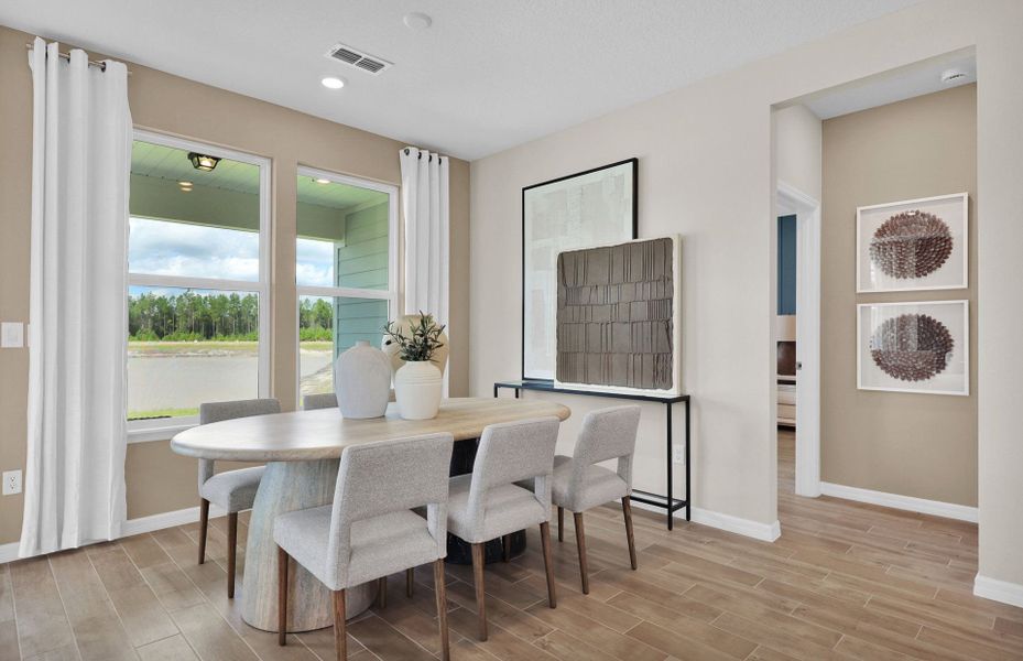 Representative furnished interior of a home built from the Mystique by Pulte Homes in Westerly Park at Wildlight, Wildlight (Image 16).