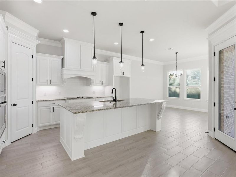 Furnished interior view inside a new home in , Granbury (Image 18). Furnished interior view inside a new home in , Granbury (Image 18).