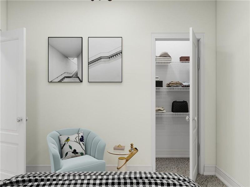 Furnished interior view inside a new home in , Cumming (Image 38).