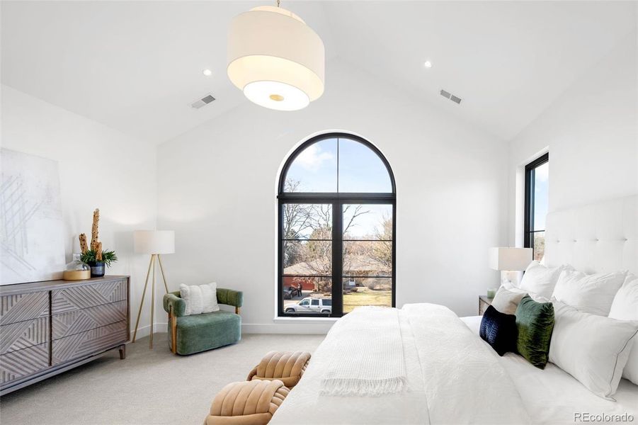 Furnished interior view inside a new home in , Denver (Image 18).