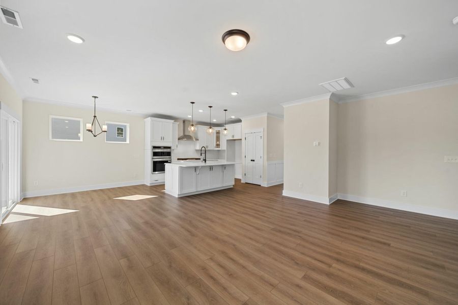 Spacious, unfurnished interior of a new home in Monterra, Kernersville (Image 30).