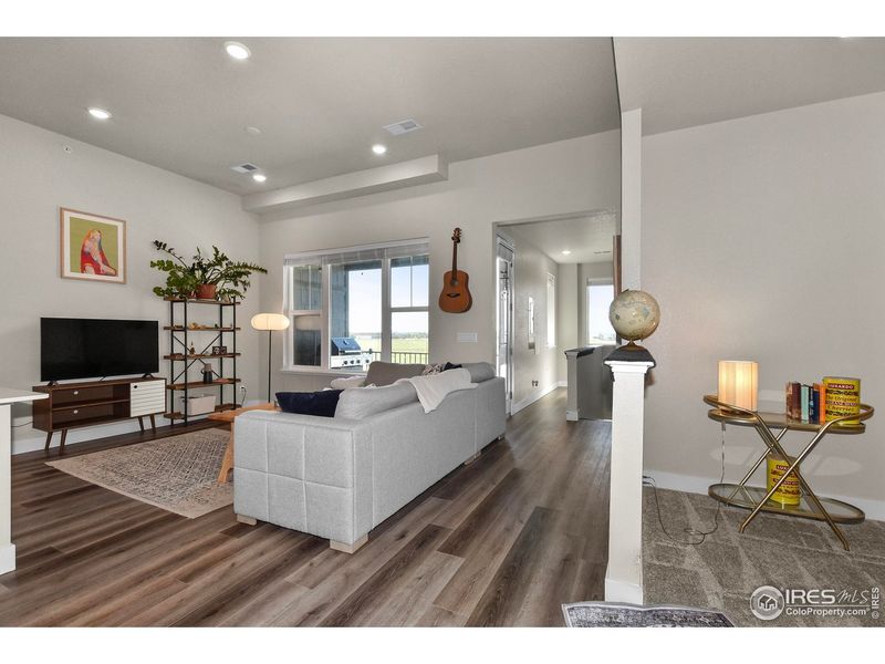 Furnished interior view inside a new home in , Timnath (Image 11).