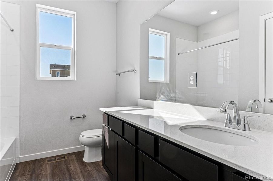 Furnished interior view inside a new home in Spring Valley Ranch, Elizabeth (Image 7).