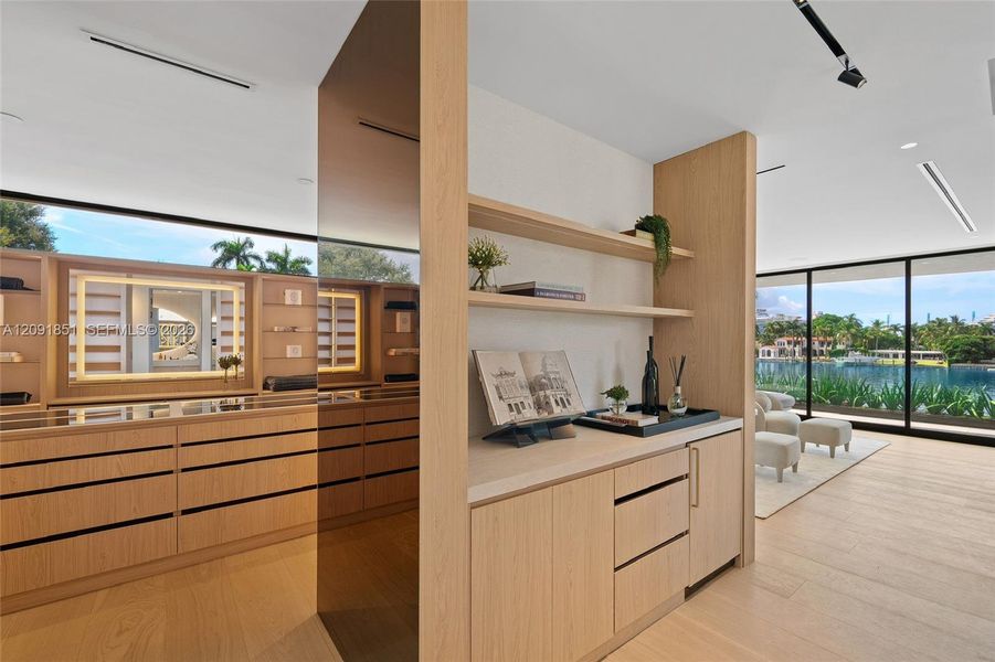 Furnished interior view inside a new home in , Miami Beach (Image 38). Furnished interior view inside a new home in , Miami Beach (Image 38).