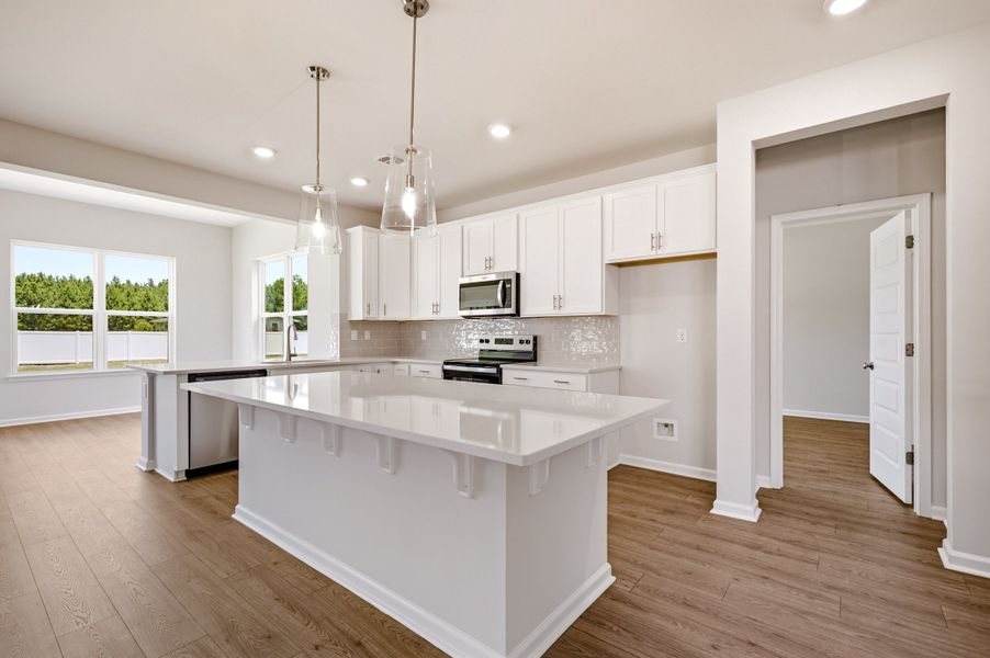 Furnished interior view inside a new home in Ambridge, Conway (Image 4).