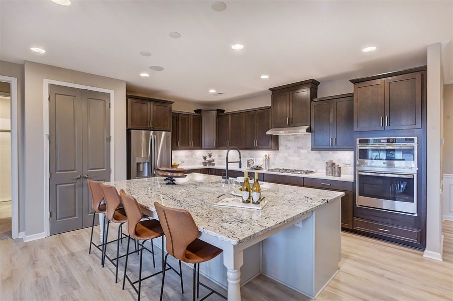 Representative furnished interior of a home built from the Pikewood by Taylor Morrison in Walden Woodlands, Huntersville (Image 3). Representative furnished interior of a home built from the Pikewood by Taylor Morrison in Walden Woodlands, Huntersville (Image 3).
