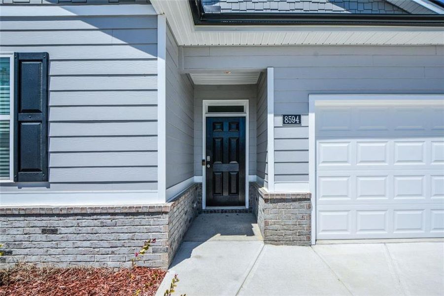 Exterior details and patio area of a home in , Lithonia (Image 24).