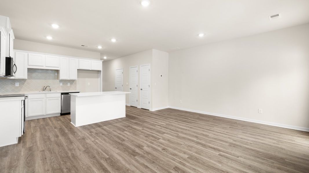 Spacious, unfurnished interior of a new home in The Gables at Agricultural Village, Perry (Image 14).