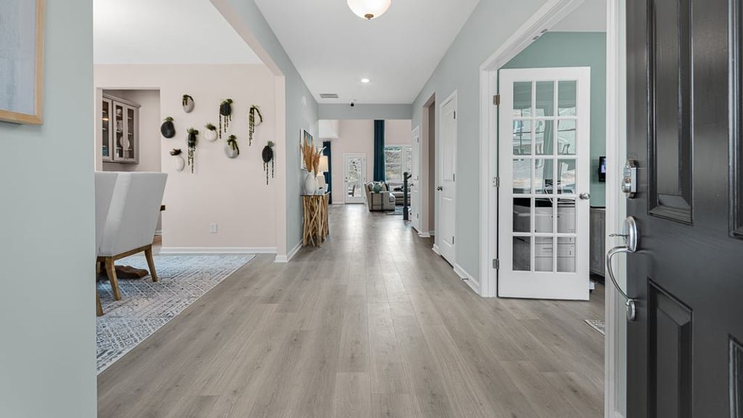 Representative unfurnished interior of a home built from the Easton by Taylor Morrison in Stratford Hills, Ball Ground (Image 18). Representative unfurnished interior of a home built from the Easton by Taylor Morrison in Stratford Hills, Ball Ground (Image 18).