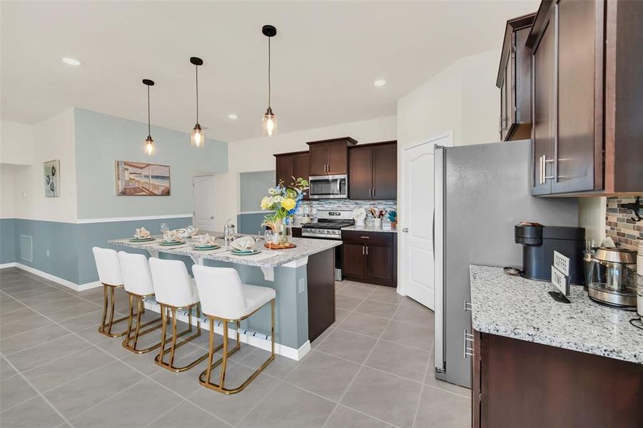Furnished interior view inside a new home in , Davenport (Image 6). Furnished interior view inside a new home in , Davenport (Image 6).