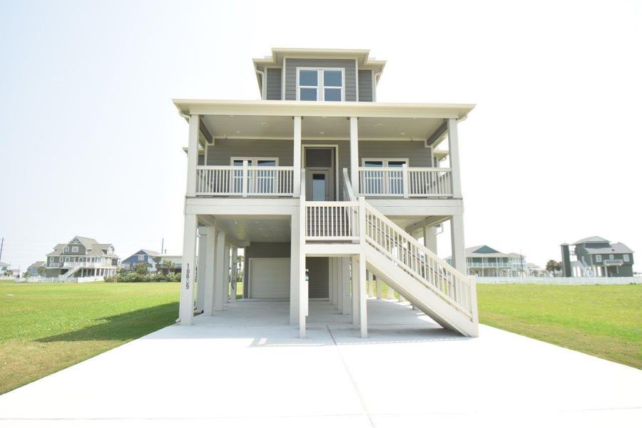 Furnished interior view inside a new home in , Galveston (Image 5). Furnished interior view inside a new home in , Galveston (Image 5).
