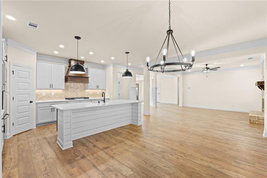 Furnished interior view inside a new home in Red Oak Ridge, Loganville (Image 4).
